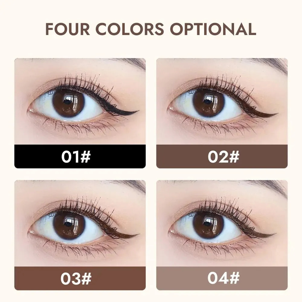 GECOMO Liquid Eyeliner 0.01mm Super Slim Waterproof Quick Dry Long Lasting Color No Smudging Eyeliner Pencil 240626