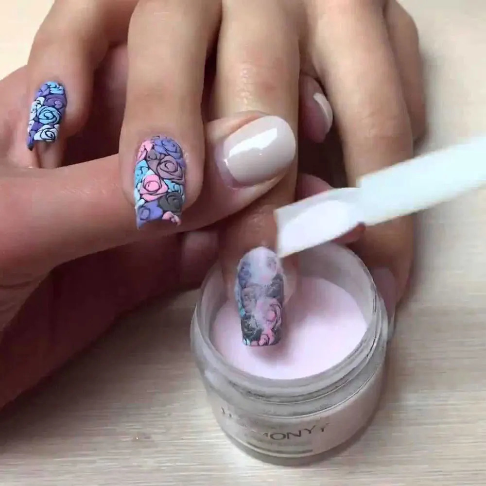 1oz/30g Colorful Acrylic Powder Carving Nail Polymer Dip/Extension 3in1 Crystal Powder Manicure Professional Nail Acrylic Powder 240625
