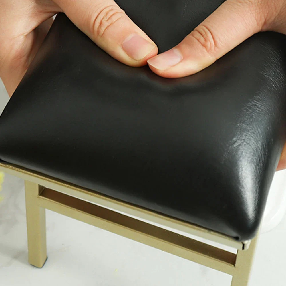 ANGNYA Nail Hand Pillow Set Heighten Nail Table Manicure Table Nail Stand Cushion Nail Mat Pad Iron Leather Arm Rest for Nails 240625