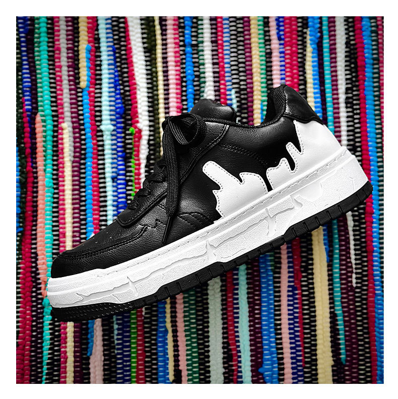New niche design Hong Kong style Mori system bread shoes casual new national tide brand pops shoes live skateboarding shoes models 232