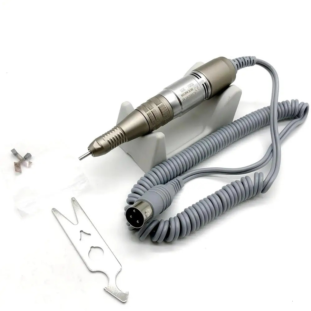 35000RPM Drill Pen SDE H200 Handpiece For All STRONG 210 Electric Manicure machine control box Nails Drill handle Tools 240625