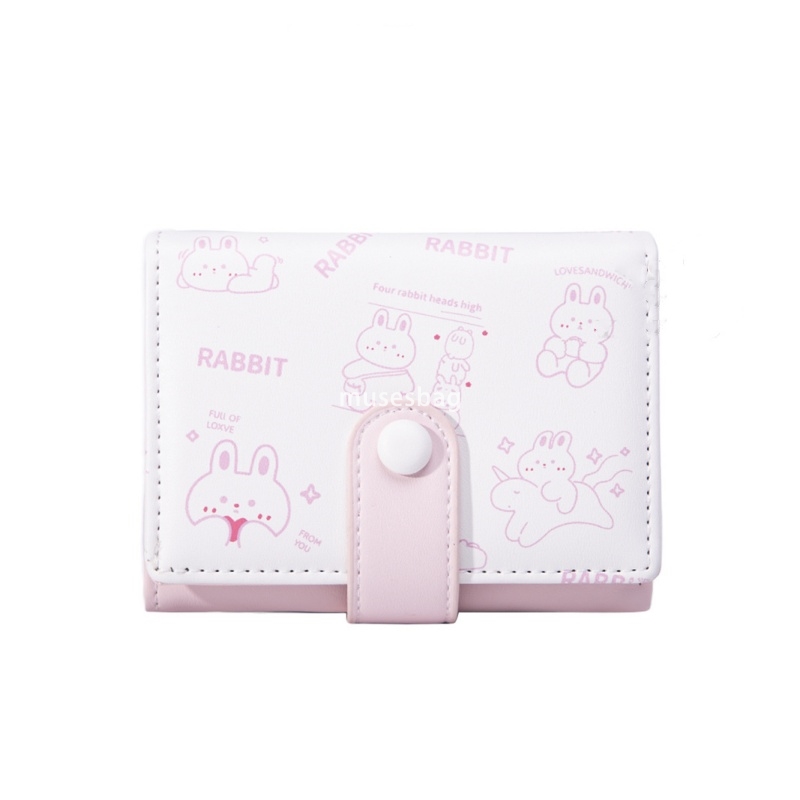 Designer Ms. High Quality Classic Practical Multi functional Western Style Small Wallet PU Retro Lightweight Short Style 30% Off Multi Card Zero Walle
