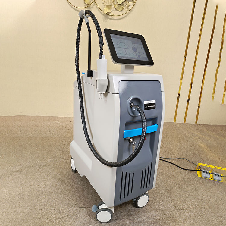 Professional Cooling 1064nm 755nm Laser Hair Removal Machine Nd Yag Laser
