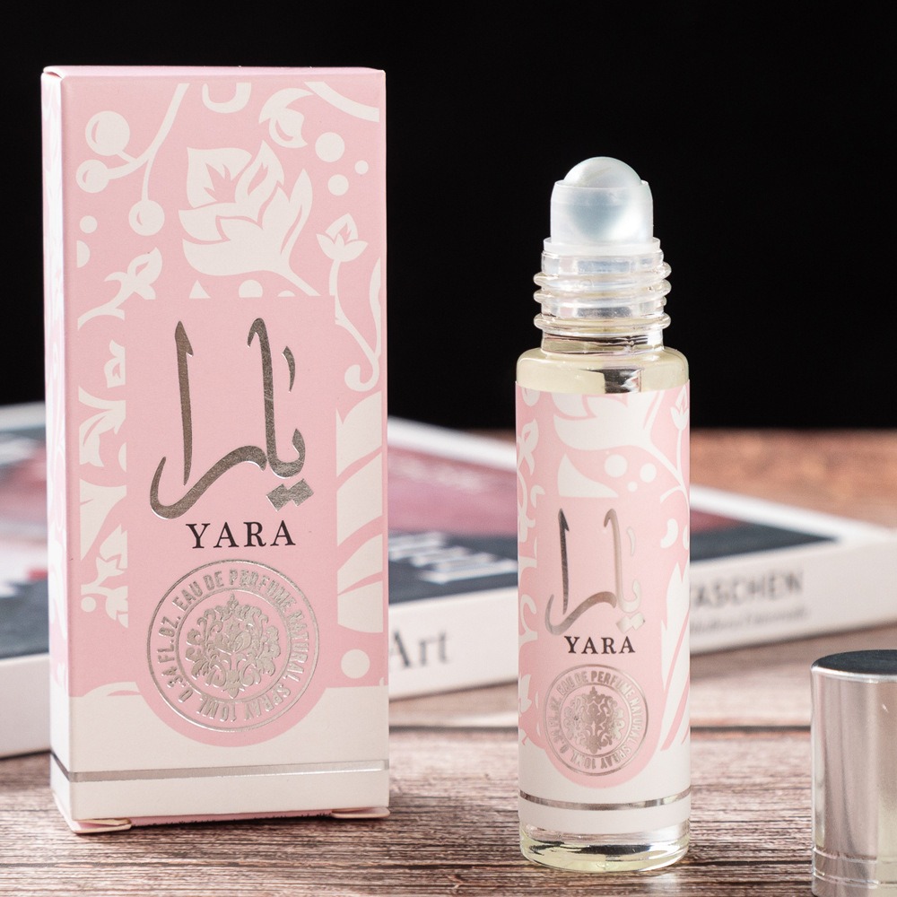 Mini Perfumes YARA Long Lasting Deodorant Oil with Roll Ball Fragrance Natural Freshing Moisturizing Air Remove Odor for Women 10ml