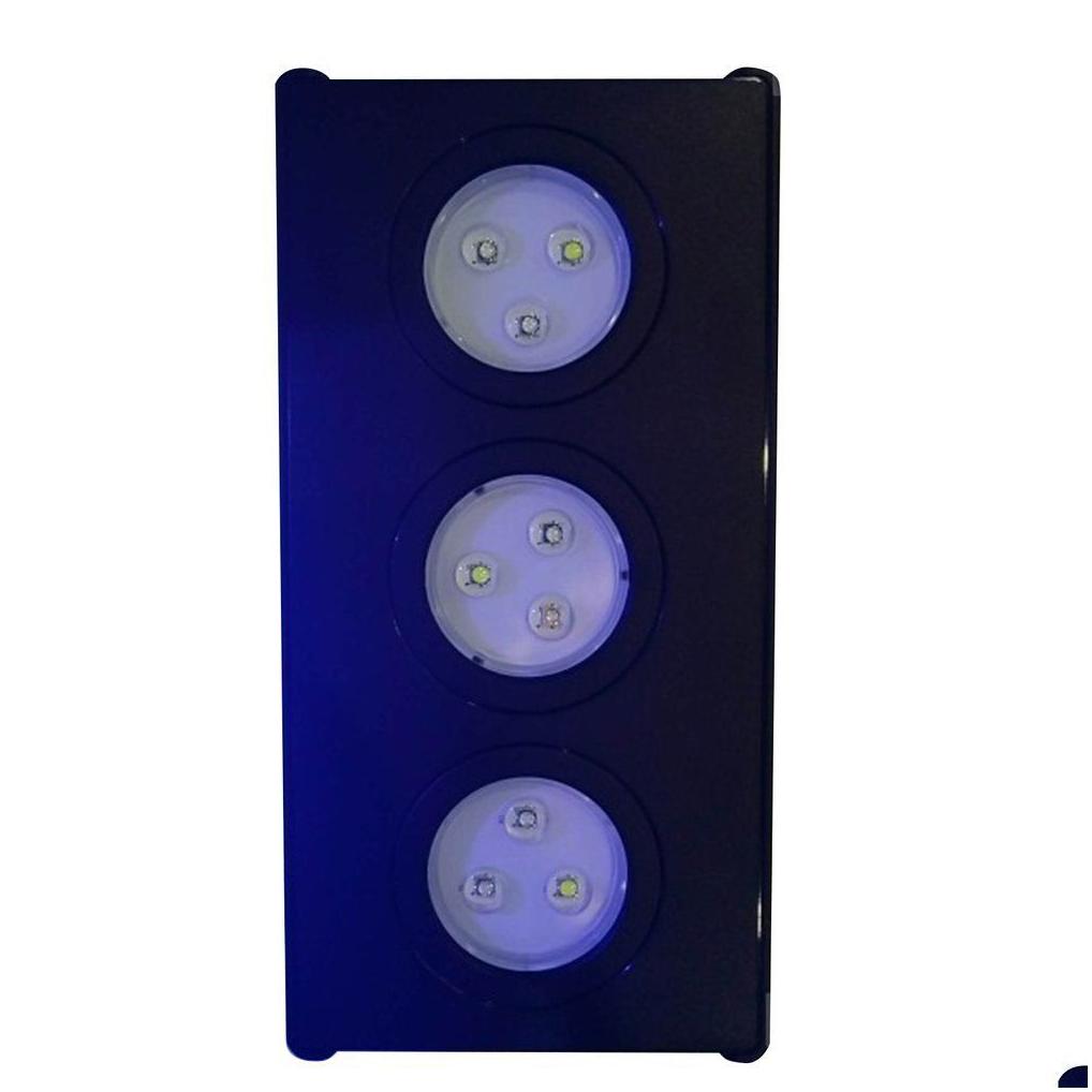 Aquariums Lighting Led Aquarium Light 30W Indoor Saltwater With Touch Control For Coral Reef Fish Tank Eu Plug Y200922 Drop Delivery Ot1Pl