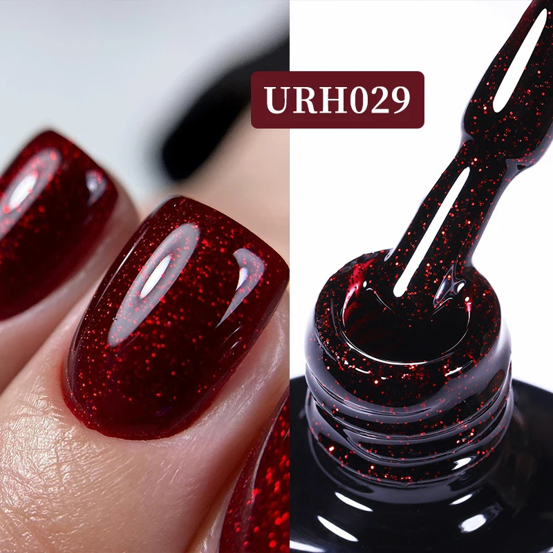 UR SUGAR 7ml glass bottle color gel nail polish semi anent varnish soap UV LED gel varnish all for ergonomic nail art 240625