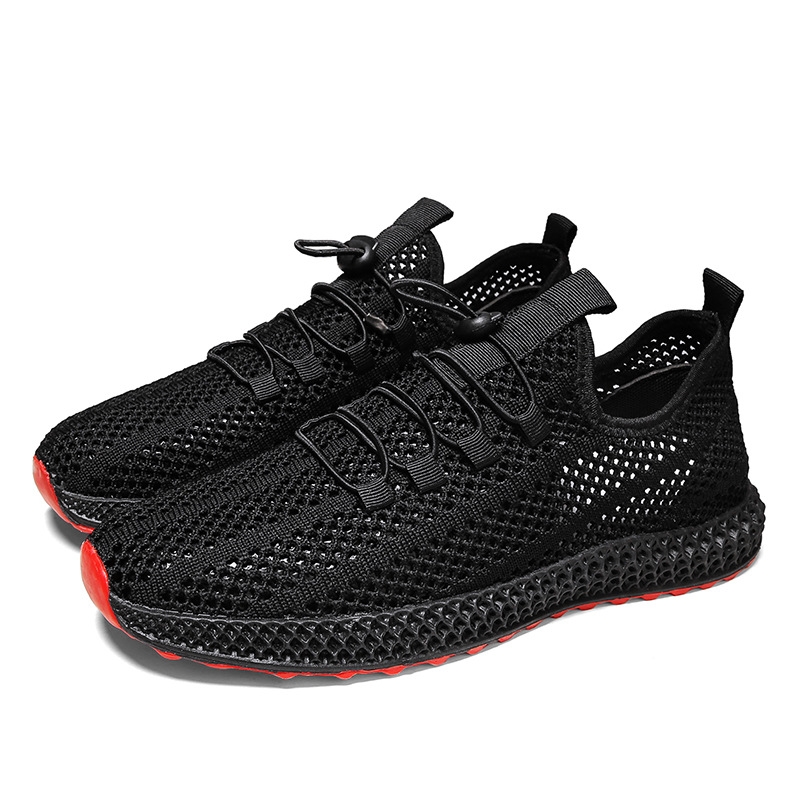 Summer Net Shoes Lightweight Breathable Comfortable Shoes Wholesale Outdoor Water Shoes Tide With Thick Soled Sports Shoes