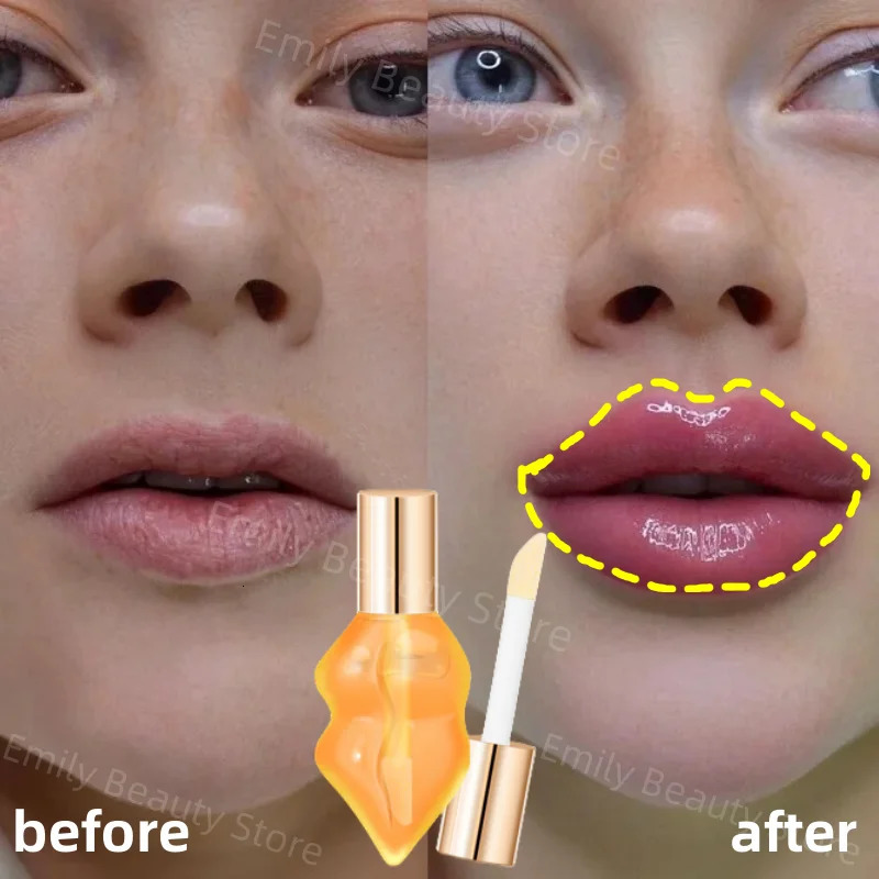 Lip Plump Serum Instant Increase Elasticity Lips Plumping Gloss Oil Long Last Moisturizing Reduce Fine Lines Sexy Lip Makeup 240626