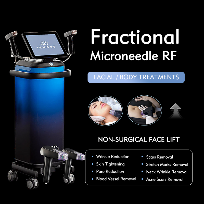 Fractional Wrinkle Remover anti-aging Equipment RF Skin Tighten Microneedling Acne Scar Removal Shrink Pores Machine Salon Home Use