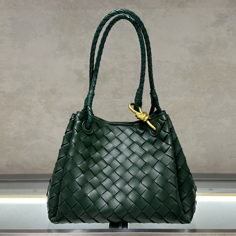 Weave Shoulder Tote Designer Intrecciato Leather Crossbody Bag Large Hop Handbag Purses Magnetic Closure Two Top Handles Internal Removable Zipper Wal