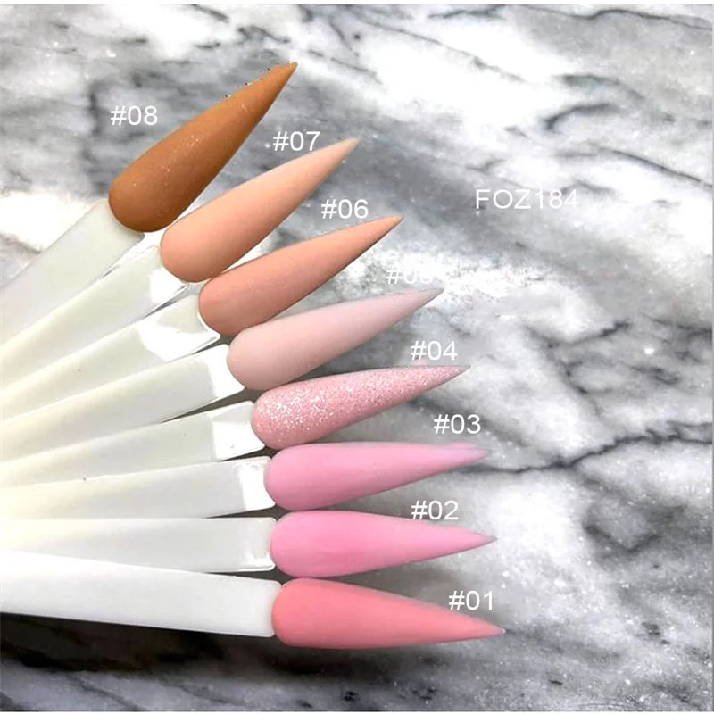 1KG Nude Nail Acrylic Powder Light Color Carving Crystal Dipping Powder Professional Pink Nail Extension Builder Acrylic Powder 240625