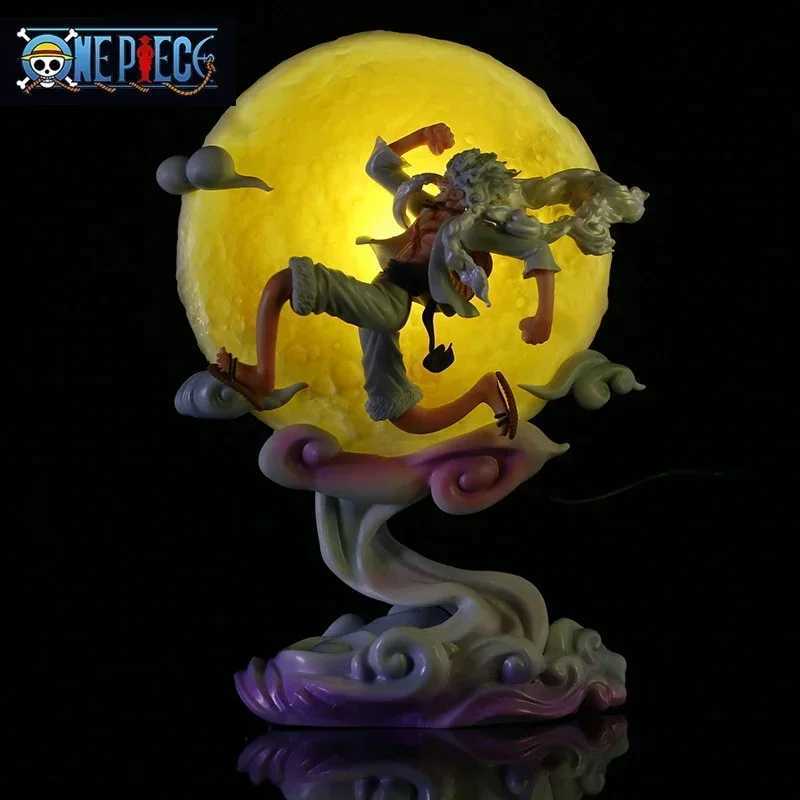 Action Toy Figures 30cm Anime One Piece Figures Sun God Nika Luffy Gear 5 Action Figure Gk Statue Monkey D. Luffy PVC Model Toy Collection Ornament L251128
