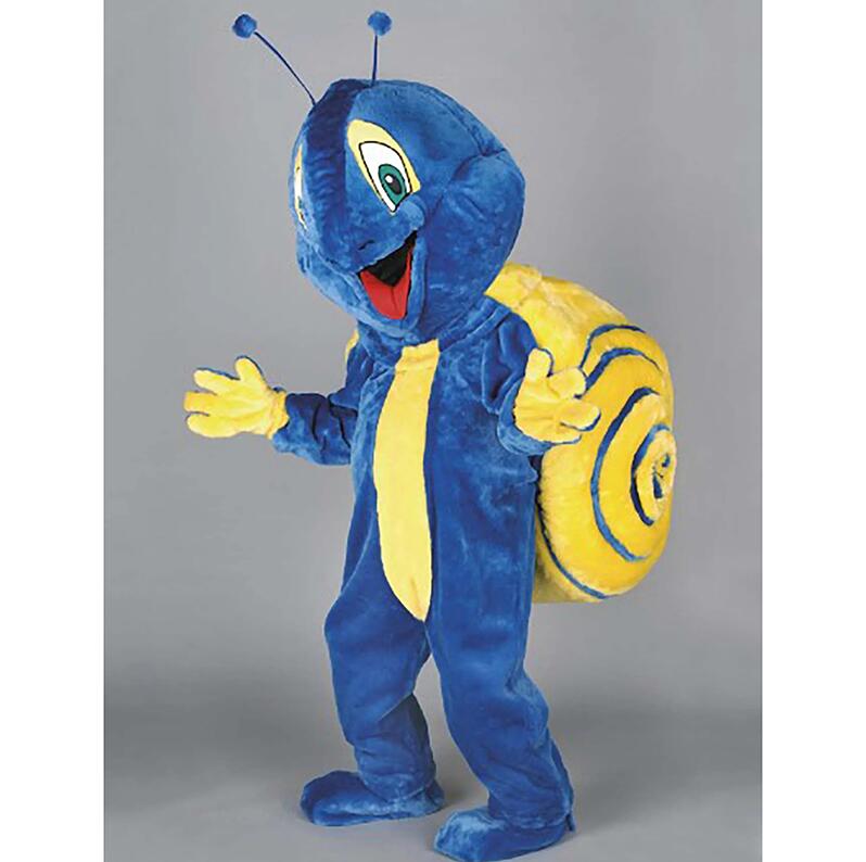 High Quality Adult Size the Snail Mascot Costume Fancy Dress Birthday Party Gift Promotional Advertising Clothings