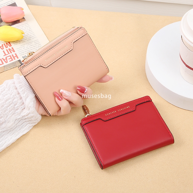 Advanced Women's Designer New Korean Wallet Fashionable and Minimalist Cross border Short Style Multi Card versatile and Practical Multi function