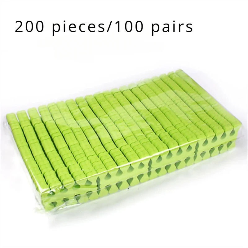 100200pcsPack Nail Art Toe Separators Fingers Foots Sponge Soft UV Gel Polish Beauty Tools Manicure Pedicure Pack Nail Kits 240625