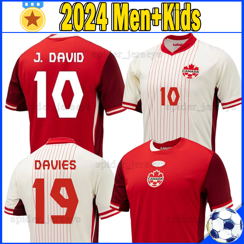 XXXL 4XL 24 25 Canada Soccer Jerseys DAVIES EUSTAQUIO BUCHANAN 2024 2025 LARIN J.DAVID SHAFFELBURG KONE MILLAR Football Shirts Men Uniforms kids kits socks full sets