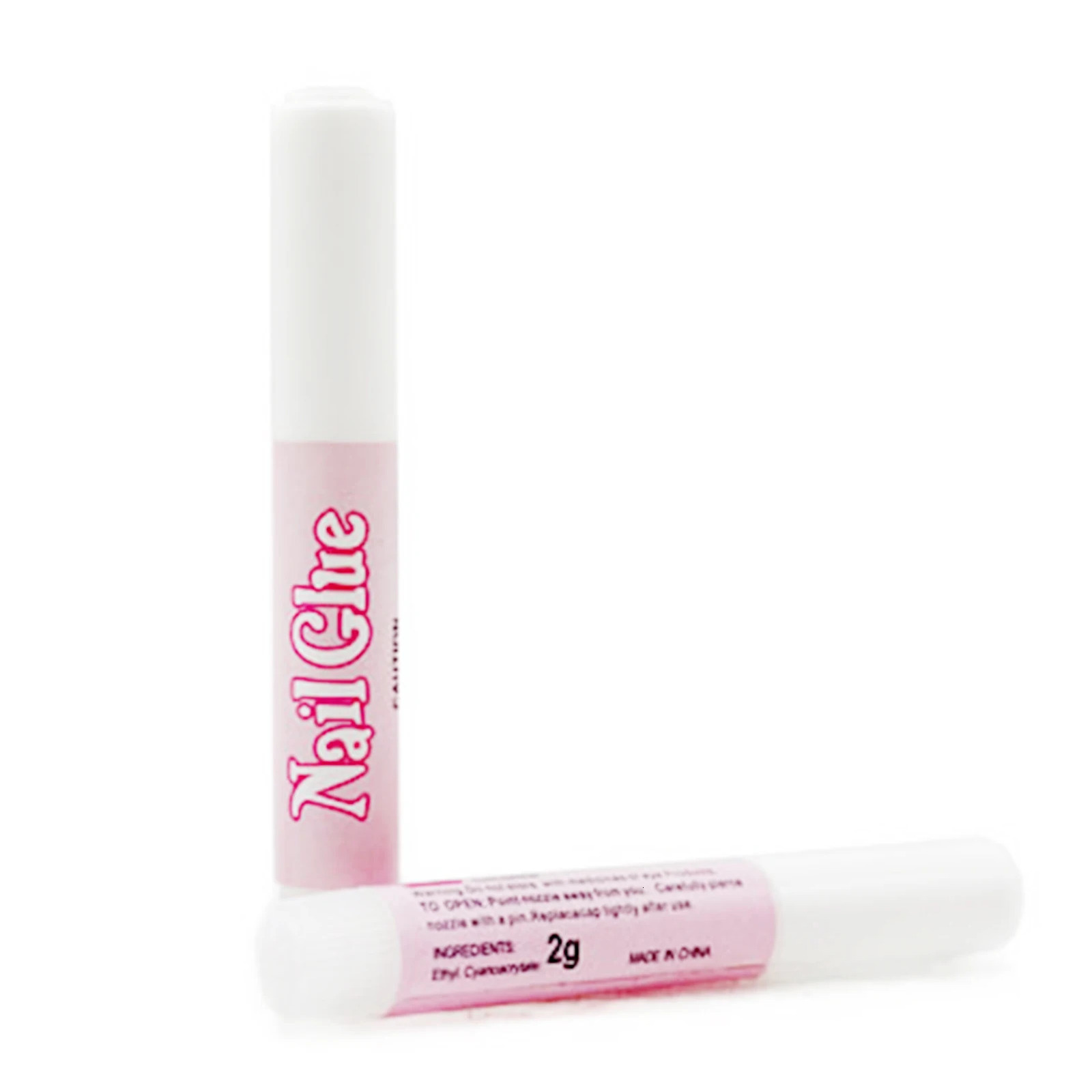 2g Quick Dry Nail Glue Durable Long-Lasting Nail Glue False Nail Tips Glue for Acrylic Nails Fake Nails Tips 240625