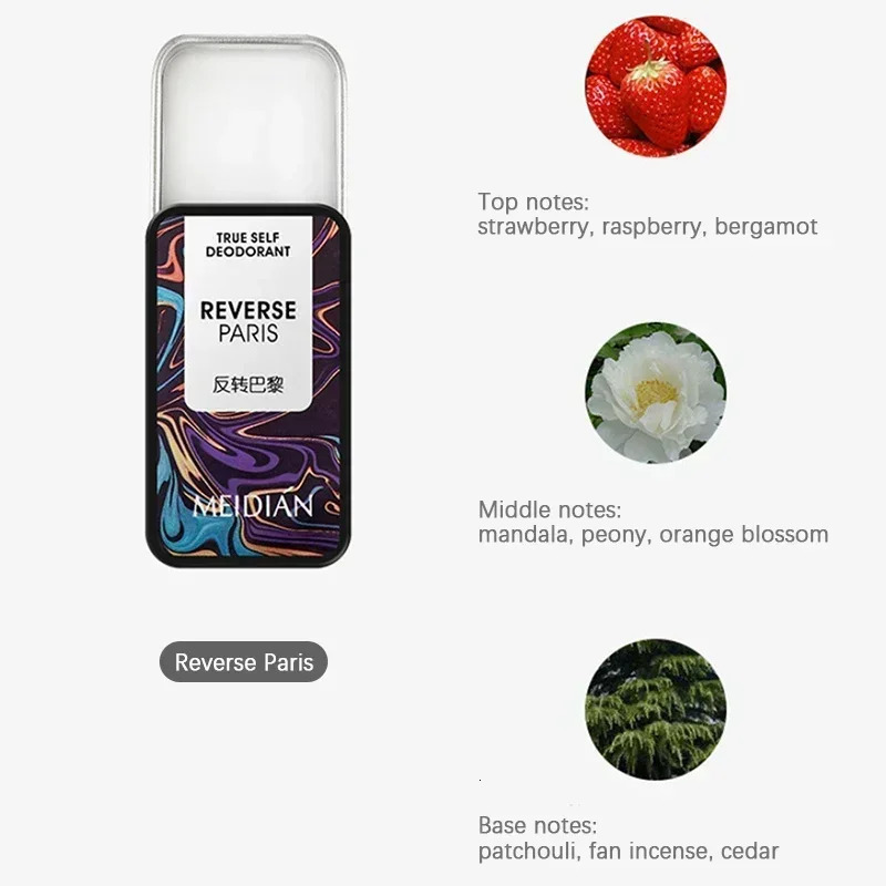 Portable Solid Perfume Set Fragrance Women Men Balm Fresh Natural Longlasting Body Antiperspirant Reverse Paris 240626