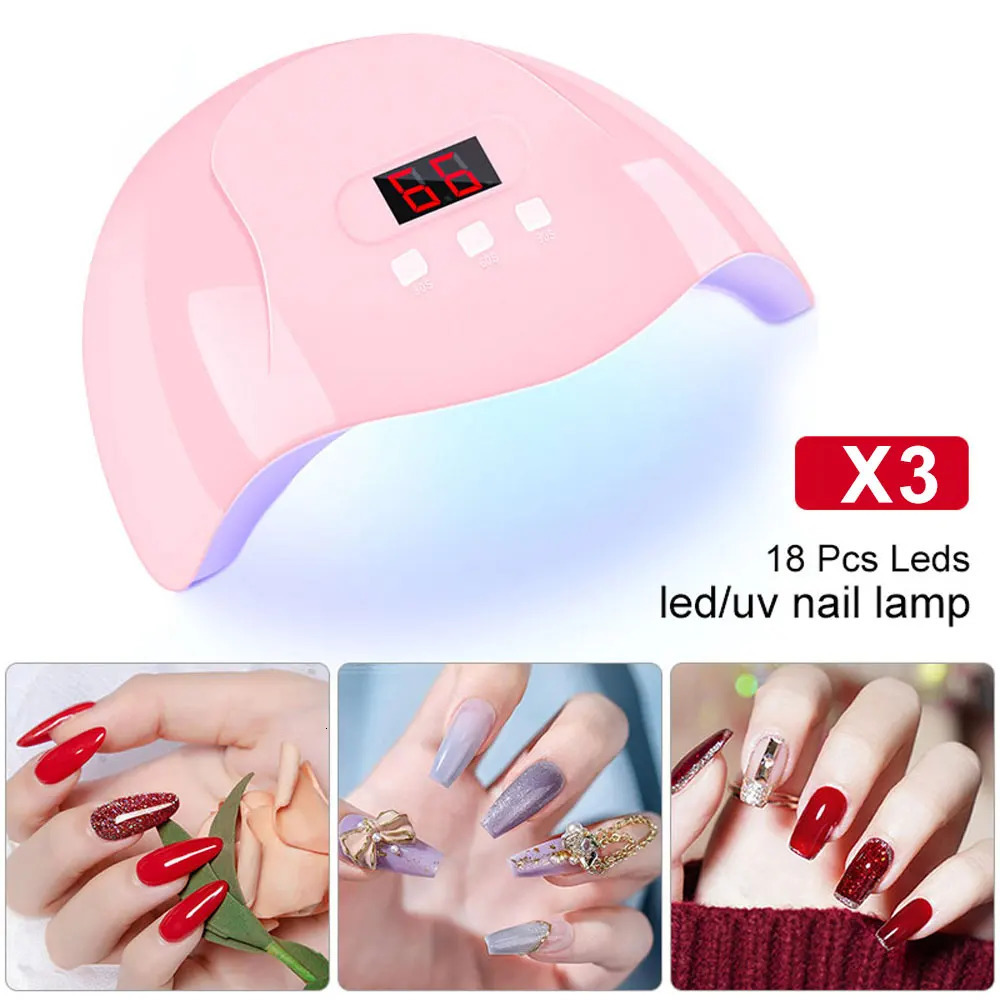 Nail Dryer Machine Portable USB Cable Home Use Nail Lamp For Drying Curing Nails Varnish with Beads UV LED Lamp 240626