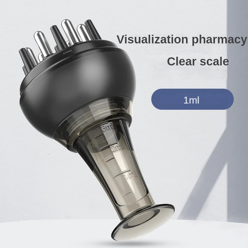 Scalp Applicator Liquid Comb for Serum Oil Nourish Mini Portable Hair Roots Massage Medicine Comb Hair Head Massager 240626