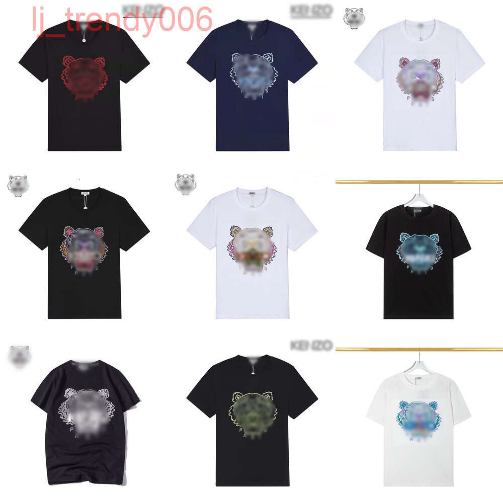 Designer Mens T Shirt Tiger Heads Tshirts Embroidery Letter Printed Woman T-shirt Casual Short Sleeve Luxury Hip Hop Streetwear Street Classic Couples Tops po