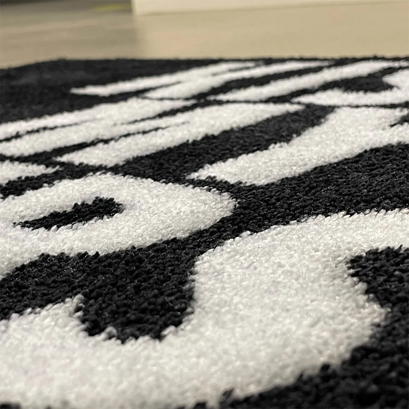 Home Furnishings Artistic Carpet Kiss My Airs Area Rug Hypebeast Collection Parlor Bedroom Playroom Handtufted Trending Floor Mat Supplier