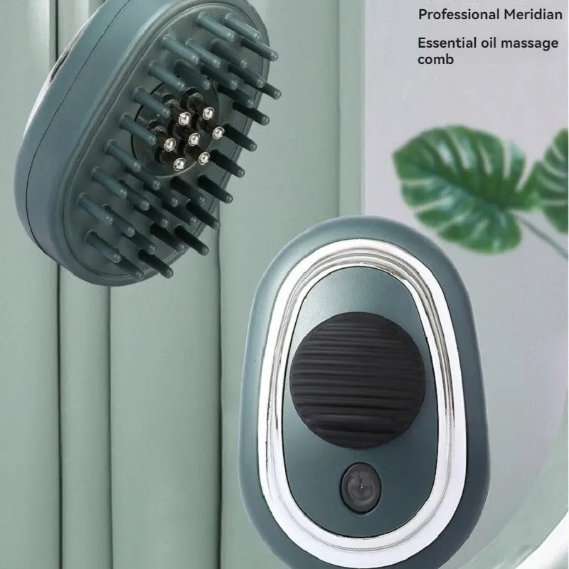 Mini Scalp Conductive Comb Electric Liquid Dispensing Massage Comb 240626