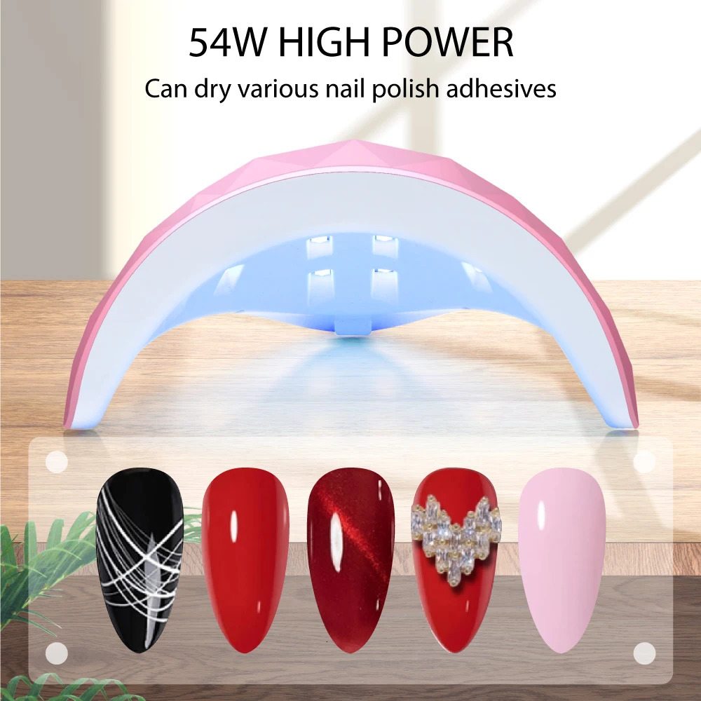 Multifunctional Uv Led Lamp For Nails Lamp Cabin Uv Led Nail Gel Drying Lamp Professional Nails Accesories And Tools 240626