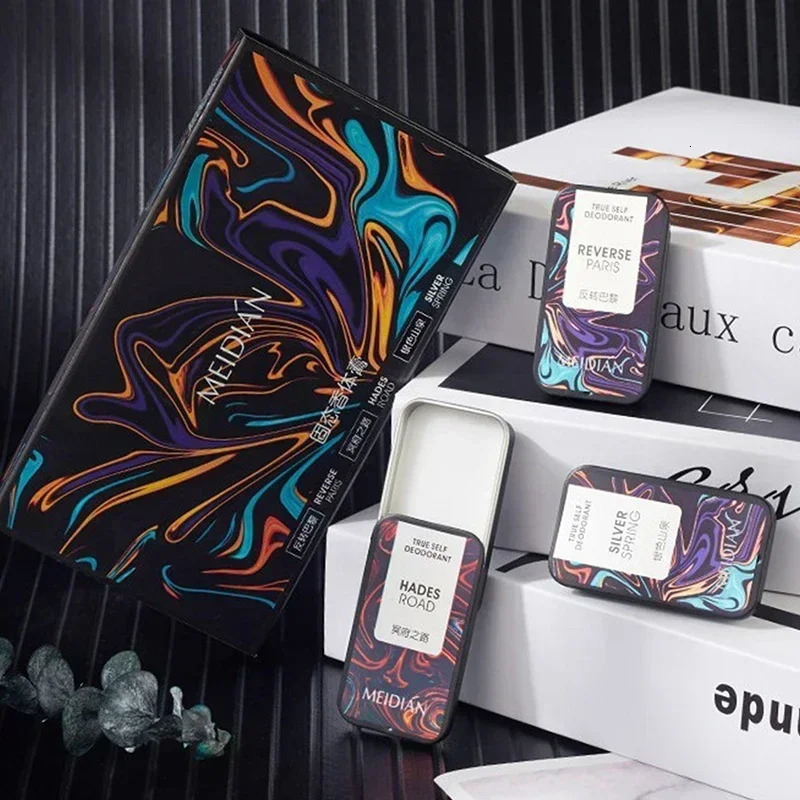 Portable Solid Perfume Set Fragrance Women Men Balm Fresh Natural Longlasting Body Antiperspirant Reverse Paris 240626