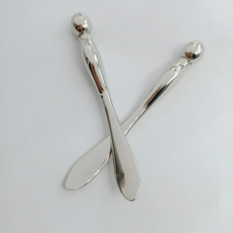 Metal face massage stick anti eye cream sticker mask mixed with Spatulas exclusive eye massage stick beauty care tool 240713