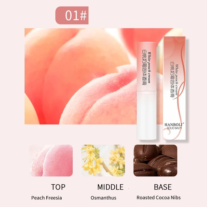 Natural Solid Portable Perfume Solid Balm Long Lasting Fresh Light Fragrance Stay Solid Perfume Body Makeup Durability 240626