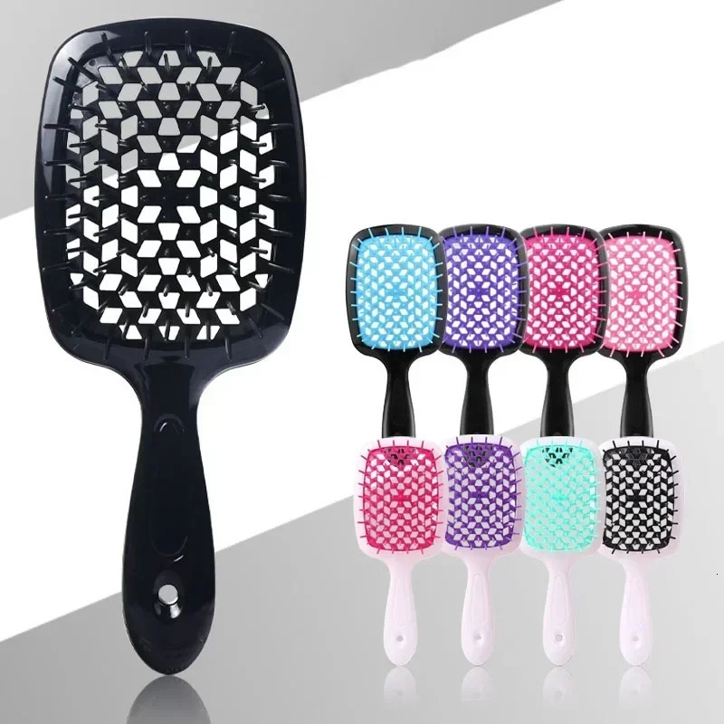 Womens Hair Massage Scalp Brush Reduce Hair Loss And Dandruff 1 Scalp Massage Wide Tooth Air Cushion Comb High Quality Comb 240626