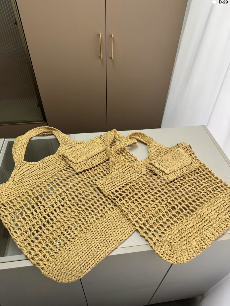 Designer Beach Bag raffias straw Fashion Shoulder bags Mesh Hollow Women Shopping Bags for Summer Straw Tote Bag