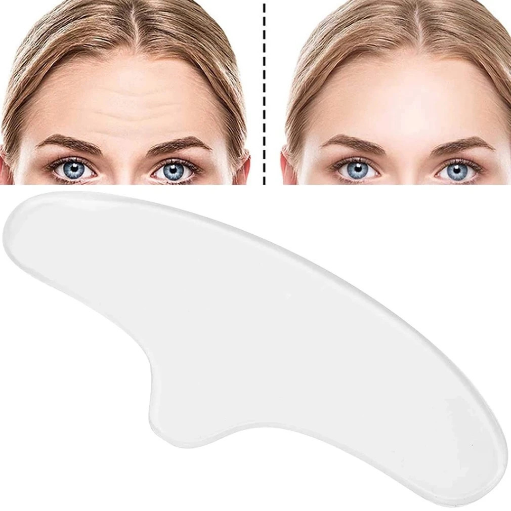 Anti Forehead Patch Silicone Reusable Silicone Patch Soft Comfortable Easy Eye Anti-aging Face Skin Care Tool 240626