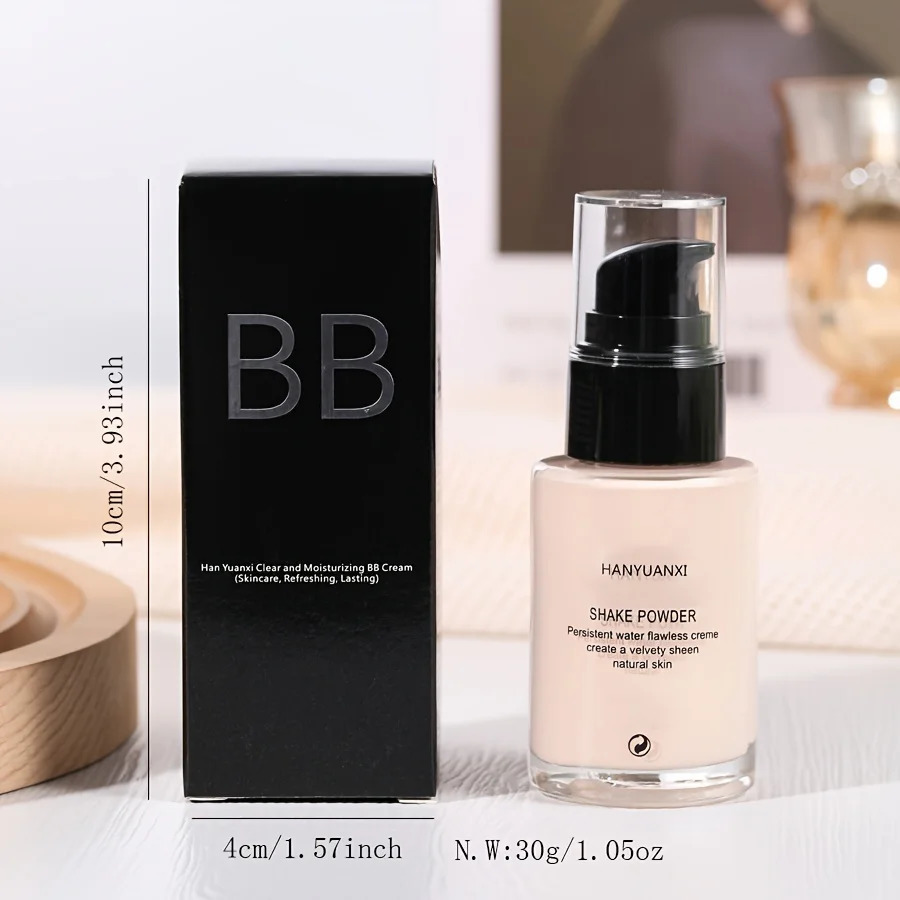 Refreshing And Beautifying Lotion BB Cream Moisturizing And Isolating Liquid Foundation 240626