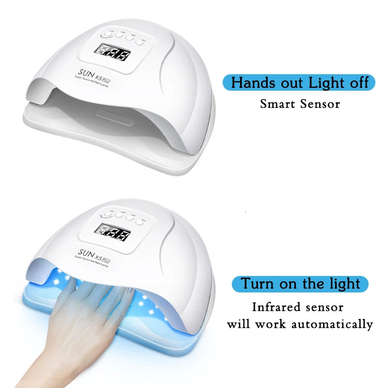 Nail Dryer LED Nail Lamp UV Lamp for Curing All Gel Nail Polish With Motion Sensing Manicure Pedicure Salon Tool 240626