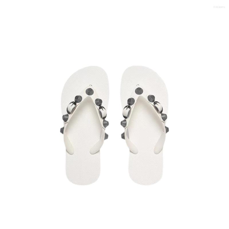 Sandals 2024 Summer Flat Ins Flip-ps Non-slip Breathable Beach Clip Feet Lovers A Generation Of Hair