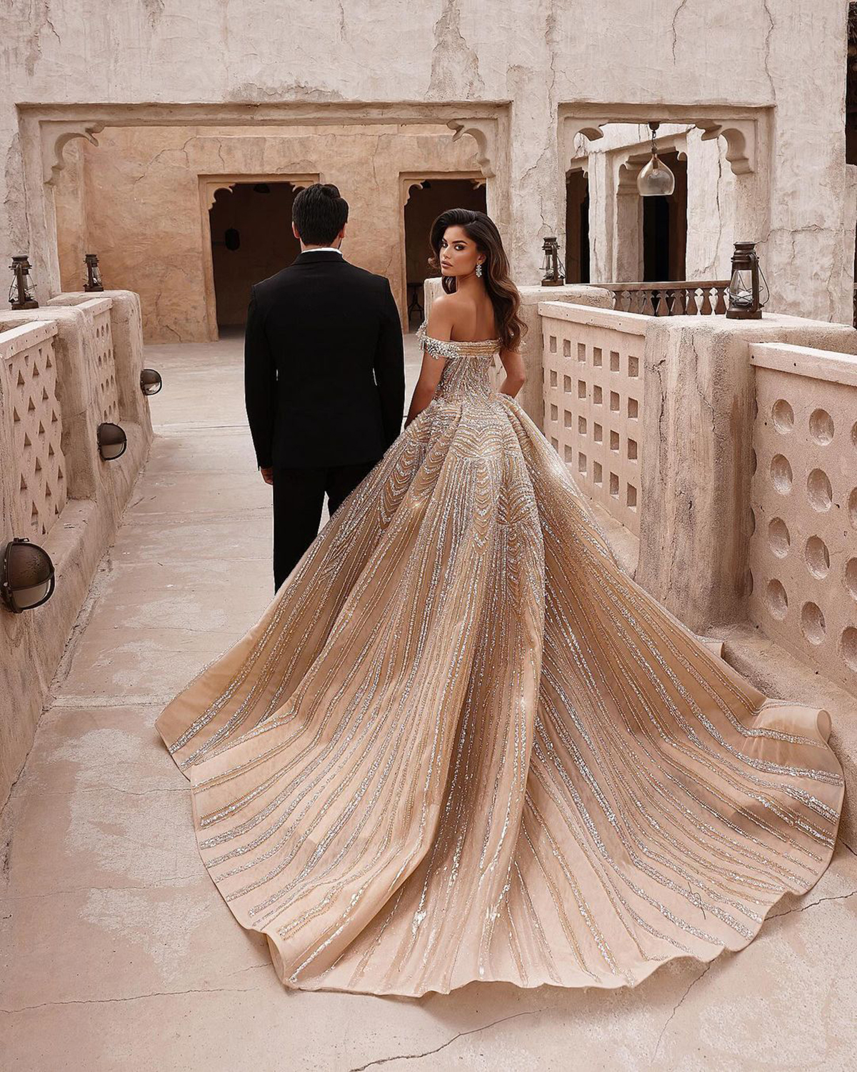 Charming Off The Shoulder Crystal Mermaid Wedding Dresses Elegant Beading Lace Bridal Gowns Custom Made Dress Vestido De Novia