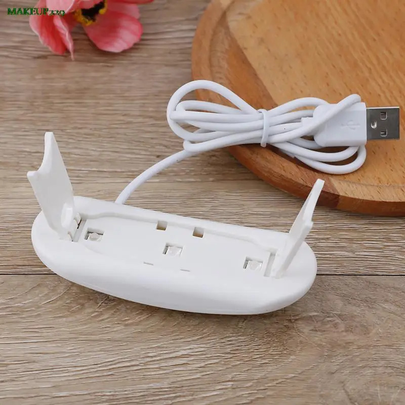 1pc 6W 80cm Mini UV LED Lamp USB Charging Gel Polish Curing Machine Nail Dryer 240626