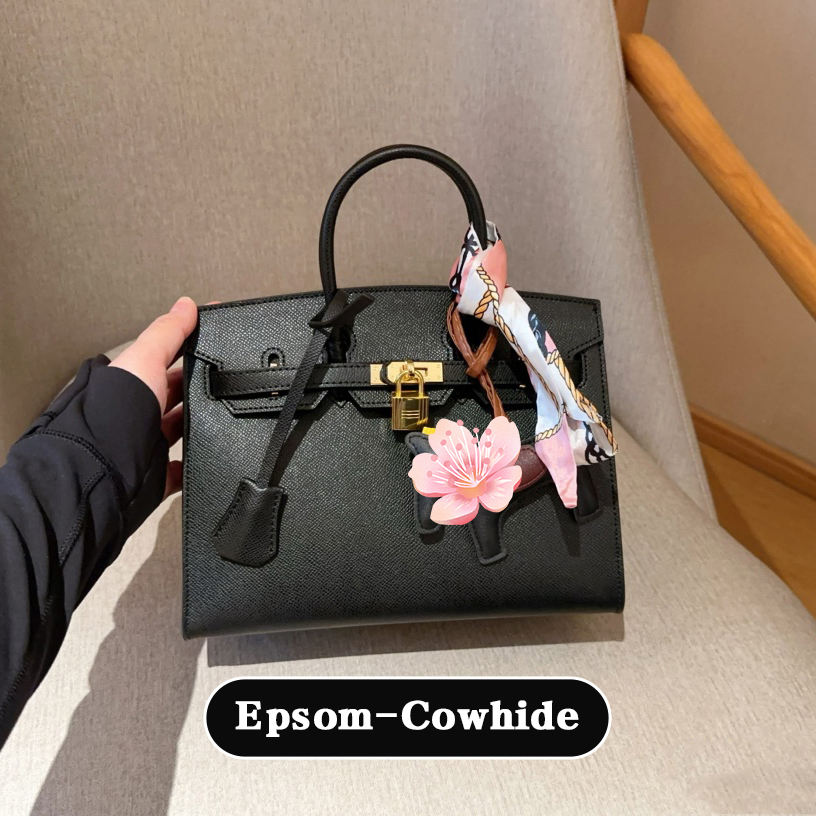 Designer Bag Handbag High Quality Pochette Bag Clutch Vintage Bag Genuine leather 25CM 30CM Hand Bags with Gold Lock Top Handle Purses Handbags Black Shoulder Bag