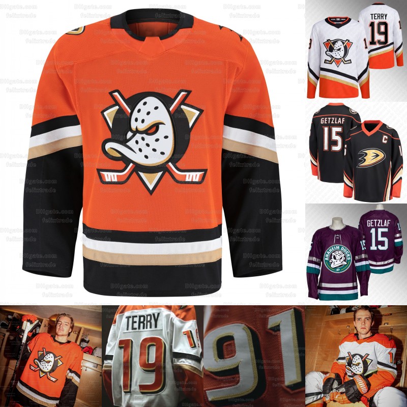 Leo Carlsson Trevor Zegras Anaheim 2024-25 Ducks New Jersey Ryan Getzlaf Adam Henrique Isac Lundestrom Troy Terry Simon Benoit Ryan Strome 30th Anniversary