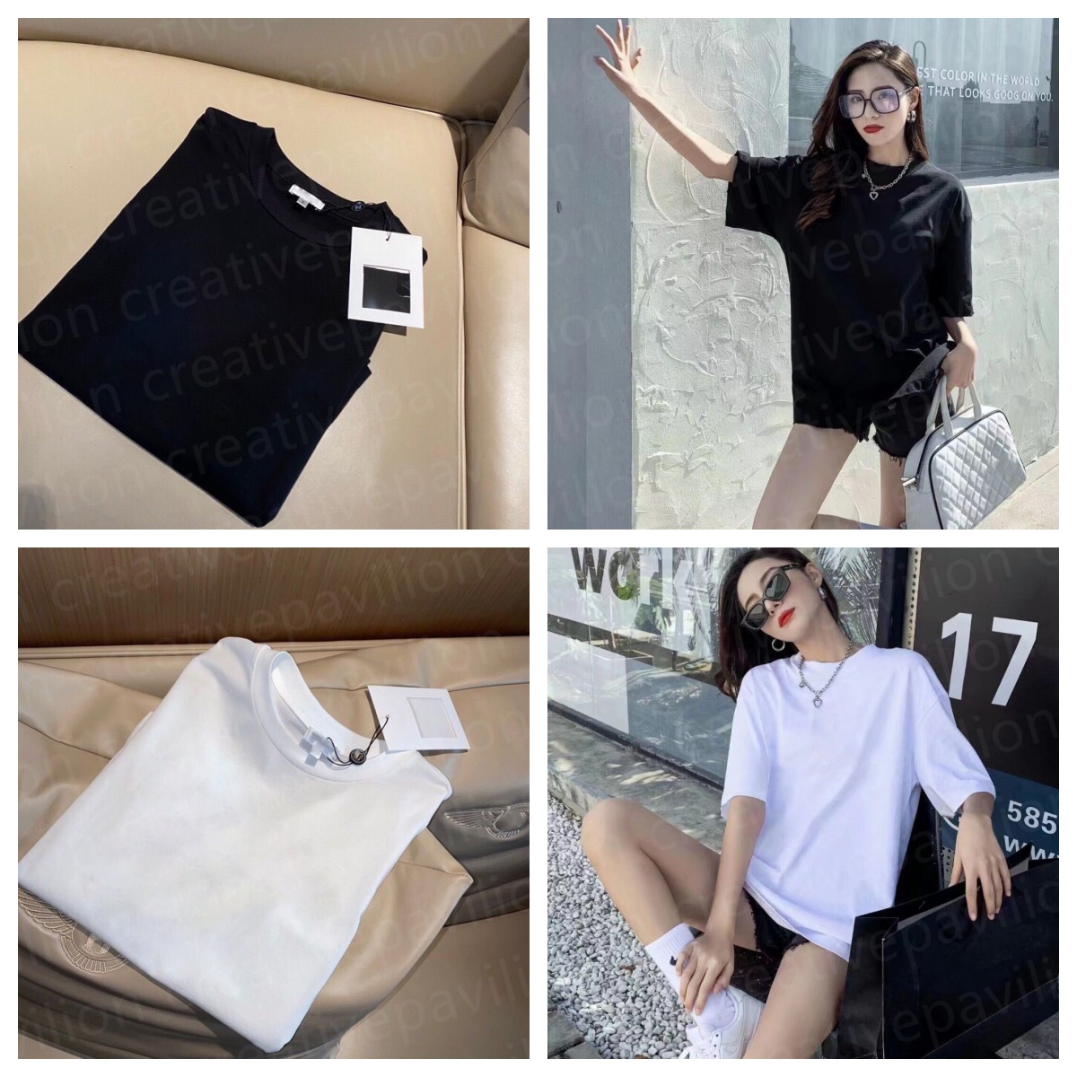 French Advanced edition mens and womens T-shirt fashion luxury clothing letter graphic print on fashion cotton round neck XXL xxxl 4XL