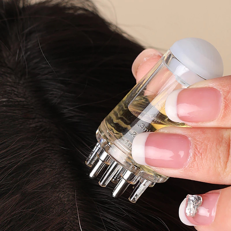 Scalp Applicator Liquid Comb Hair Roots Massage Comb For Serum Oil Nourish Liquid Guiding Anti Hair Loss Scalp 240626