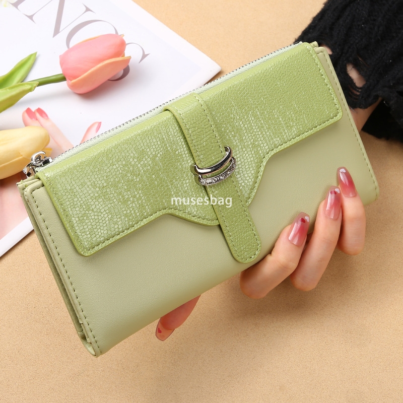 Fashionable women's designer classic high-end new wallet long new fashionable ins trendy retro practical large capacity handbag coin bag
