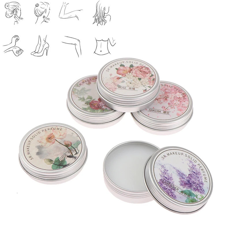 Women Solid Perfume Portable Balm Long-Skin Fragrance Fresh And Elegant Women Solid Perfume Body Aroma Gift 240626