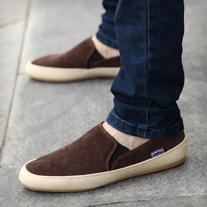 Men Sneakers Summer Loafers Breathable Canvas Shoes High Quality Casual Footwear Fashion Light Male Walking Shoes 240627