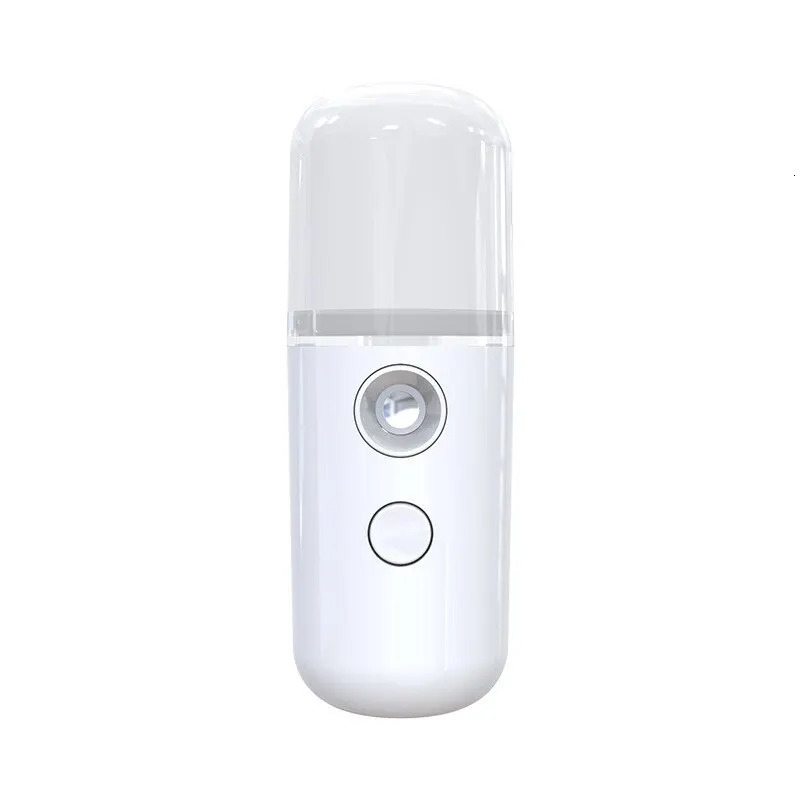 White Hydration Meter Nano Spray Hydration Meter Face Hydration Disinfectant Machine Humidifier Small Steam Face Home Use 240626