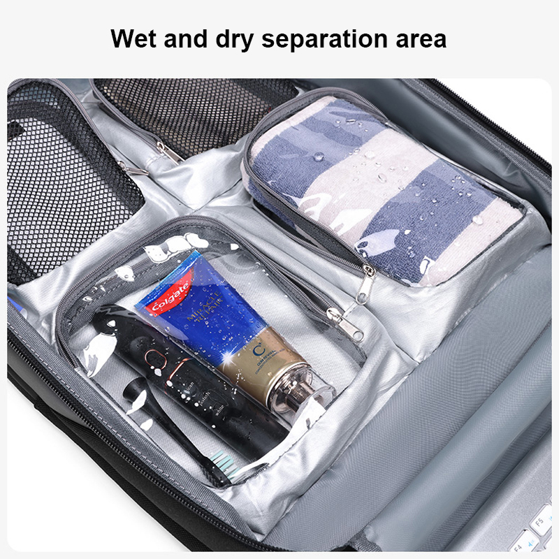 2024 New Business Backpack Men 15.6 inch School Laptop Backpacks Water Travel USB Charging Anti-theft Bag Male Mochila H6.27#138.5 ddmy 07d6