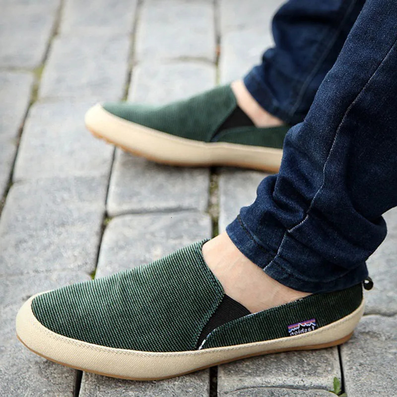 Men Sneakers Summer Loafers Breathable Canvas Shoes High Quality Casual Footwear Fashion Light Male Walking Shoes 240627