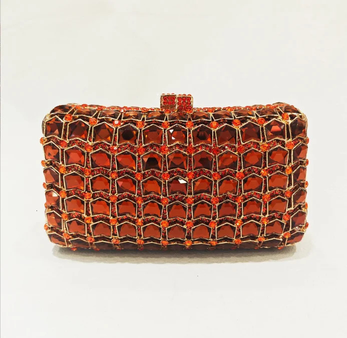 XIYUAN Stone Evening Clutch Bags Big s Wedding Gems Long Chain Shoulder Bag Bridal Clutche Crystals Handbags dh2931047